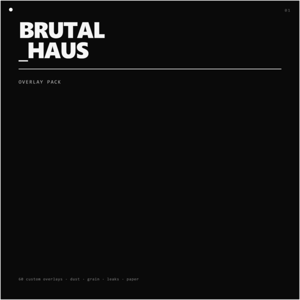 BrutalHaus Analog Overlay Pack